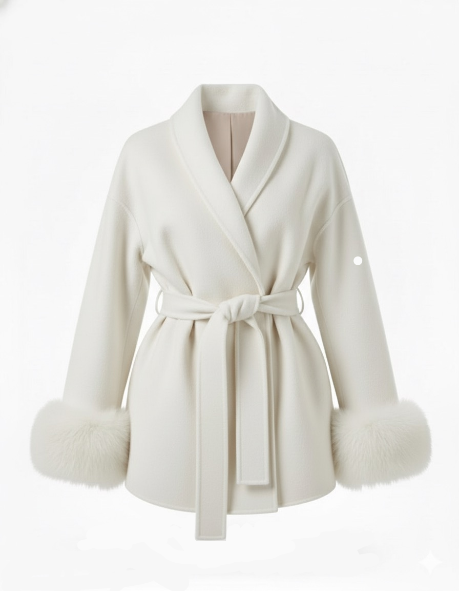 Arctic Grace | Elegant jacka i ull