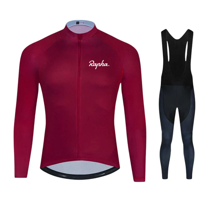 Rapha | Professionellt långärmat cykelklädesset – Version med fleecefoder