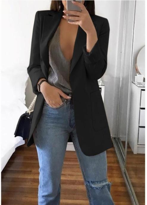 Elin™ – Tidlös Blazer med Elegant Passform och Komfort