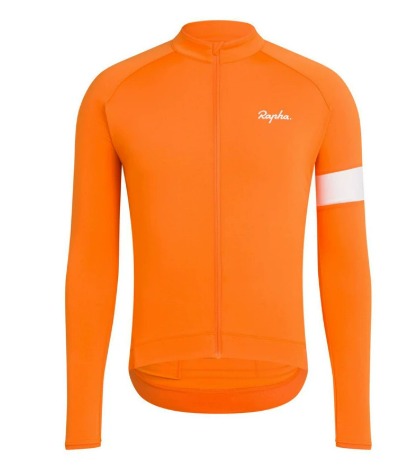 Rapha unisex cykeltröja | Långärmad med fleecefoder för cykling
