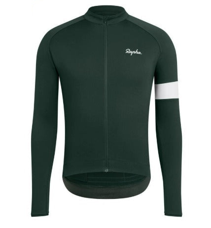 Rapha unisex cykeltröja | Långärmad med fleecefoder för cykling