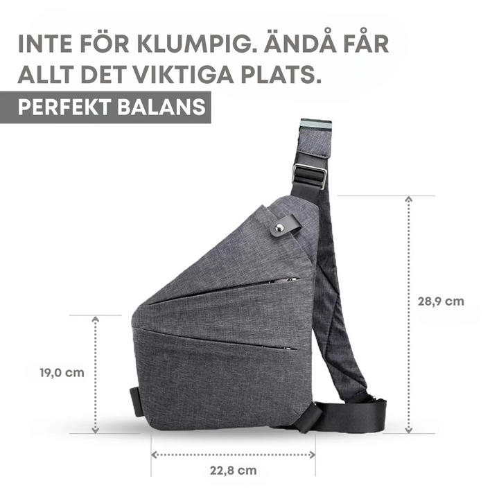 GåSäkert™ | Anti‑Theft Crossbody‑väska
