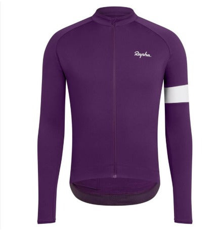 Rapha unisex cykeltröja | Långärmad med fleecefoder för cykling