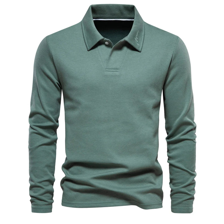 Jonathan™ | Polo med Hög Krage Chic