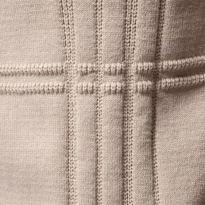 Burkhard | Stijlvolle herenpullover met ruitdesign