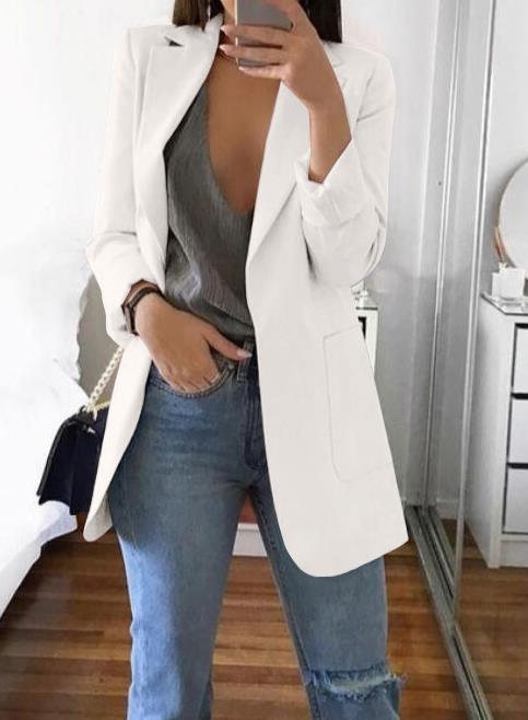 Elin™ – Tidlös Blazer med Elegant Passform och Komfort