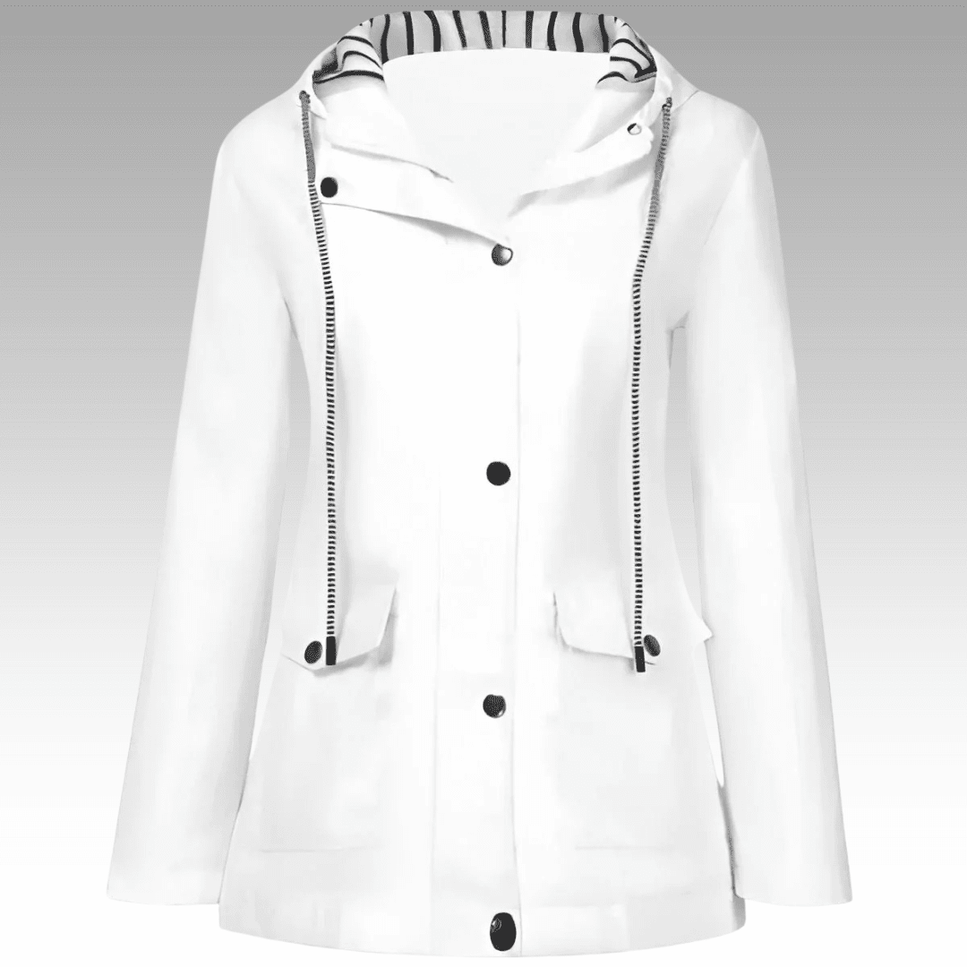 Therese™ - Vattentät Jacka - Elegant Design & Ultralätt Komfort för Alla Väder